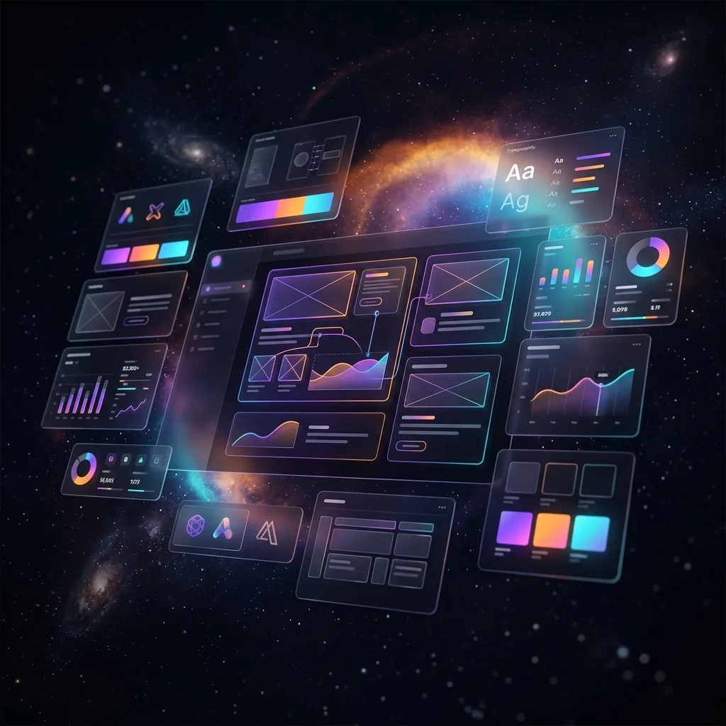 IDEON Creative Agency premium dashboard visual